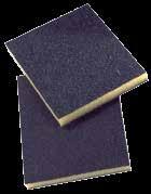 ABRASIVE SPONGES Abrasive sanding sponges are designed for use on a wide variety of materials including wood.