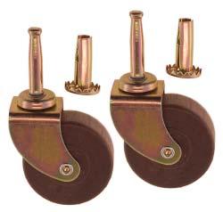 Sold each 1394 1 5/8   casters 1399-ZP 1 1/8 tall Steel, zinc plated