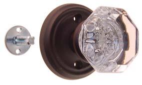 DOOR HARDWARE DOOR HARDWARE BOXED SETS with tubular spring latch Boxed sets can be ordered with any combination of our doorknobs and door trim roses.