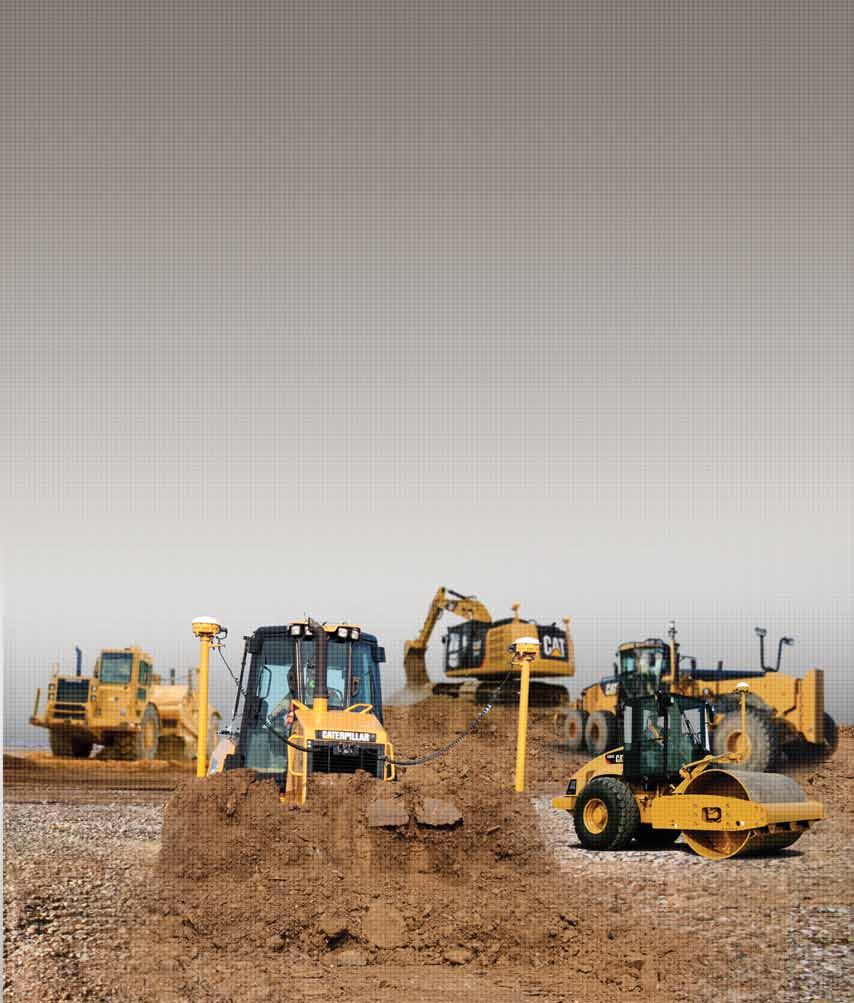 compaction The AccuGrade compaction control system helps you accurately control the compaction process, while reducing unnecessary passes that result in over compaction.