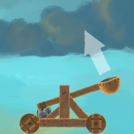 Catapult Shoot the stones with the right amount of force to hit as many targets as possible.