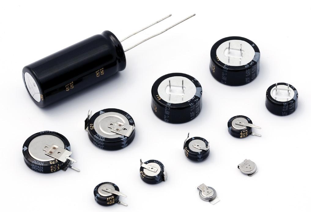 Ultra High Capacitance, Small Case Size Options Type EDL electric double layer supercapacitors offer extremely high capacitance values (farads) in a variety of packaging options that will satisfy,