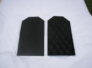 World Slate tiles can be scored with a utility knife and separated by bending over your knee.