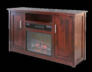 13 for sizing diagram #862-6 57" TV Stand with Fireplace 57"w x