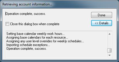 Pull OpenAir Resources 4. Click Yes (recommended). OpenAir company schedules and resource schedules are maintained when you pull them into Microsoft Project. 5.