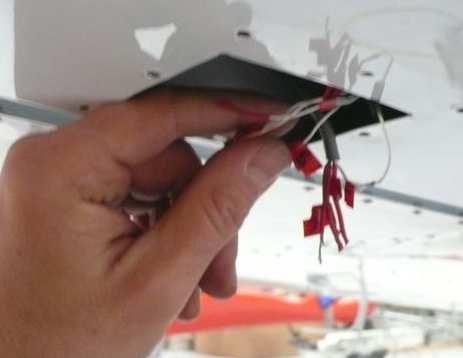 Cut wires in order to
