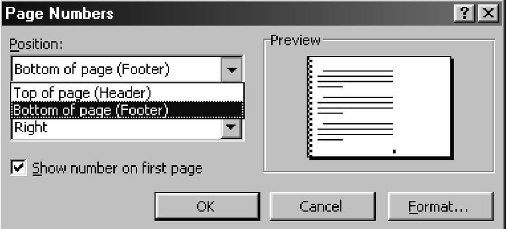 3.4.1.2. Cunoştinţe necesare: Introducerea numerotarii paginilor intr-un document Numerotarea paginilor Word înregistrează automat numărul paginilor din documentul editat.