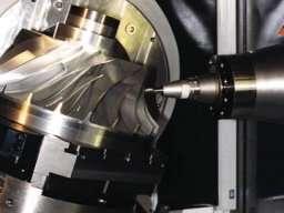 Aerospace Industry Aircraft Turbine Machined by 5-Axis