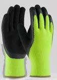 Tasks CUT RESISTANT POWERGRAB KEV THERMO 09-K1350 LATEX MICROFINISH - Excellent grip in dry and slightly wet, non-oily conditions - Fully coated thumb to increase wear - Acrylic blended Kevlar shell