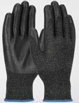 16-350 A3 4543 Nitrile MicroSurface Palm & Fingertips Black G-Tek PolyKor Salt & Pepper Coated Seamless Knit 13 XS - XXL 16-520HY A3 4542 Polyurethane Palm & Fingertips Hi-Vis Lime G-Tek PolyKor