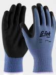 MATERIAL LINER COLOR CONSTRUCTION GAUGE SIZES 34-500 4121 Nitrile MicroSurface Palm & Fingertips Black Nylon Blue Coated Seamless Knit 13 XS - XXL 34-400 2121 Nitrile MicroSurface Palm & Fingertips