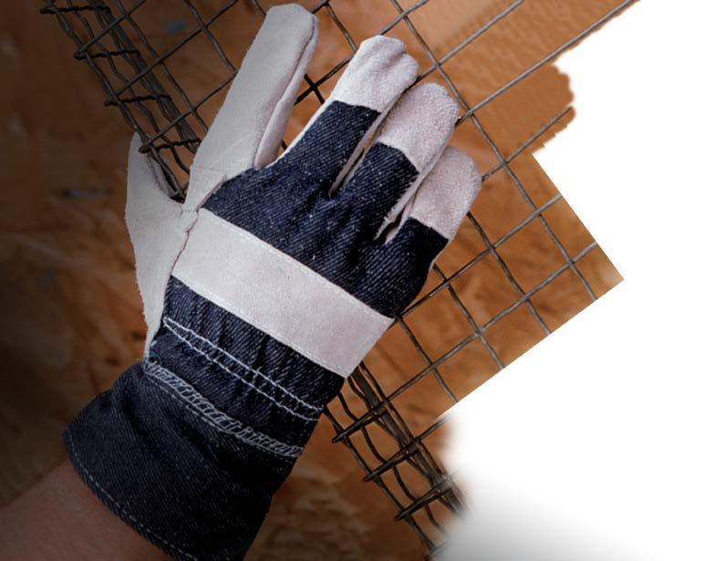 GERAL PURPOSE GLOVES SPLIT LEATHER PALM LEATHER GLOVE CLASSIFICATION PLATINUM Leather palm gloves constructed of heavy side-split cowhide Rugged extra strength back and cuff Stitched with Kevlar,