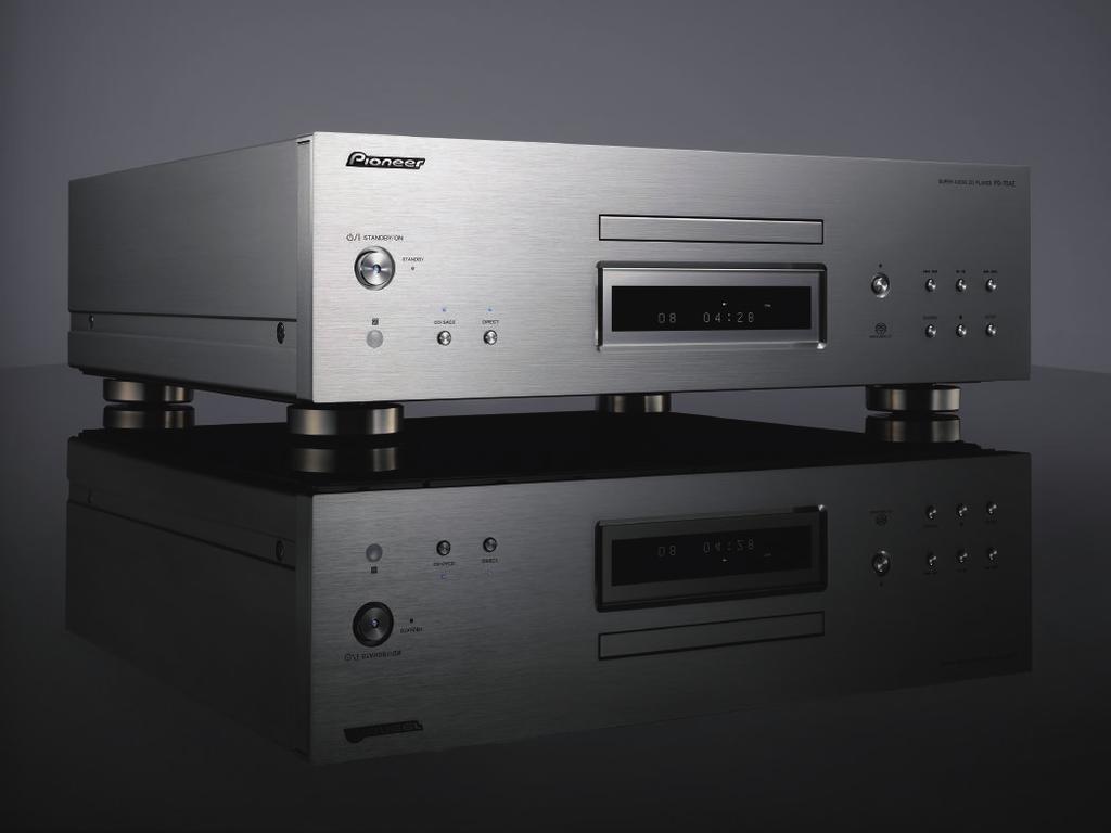 SACD PLAYER & D/A CONVERTER PD-70AE REFERENCE GUIDE Works as a Premium D/A Converter with Digital Audio Inputs Analogue Balanced Output (XLR) and Machined RCA Terminal Full Balanced Circuitry