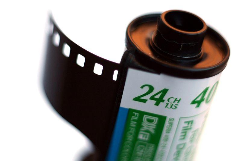 35 mm film (aka 135) 35mm is