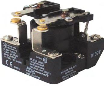 199 OPEN STYLE POWER RELAY DPST-N.O., 30 AMPS 2.25 MAX. (57.15) NC 1.87 (47.5) 2.50 MAX. (63.5) 0.375 (9.5) 0.187 DIA. (2 PLACES) 2.43 MAX. (61.7) 1.62 (41.