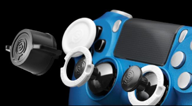EVERY SCUF INCLUDES INTERCHANGEABLE THUMBSTICK CONTROL AREA ]] Change thumbsticks in seconds with