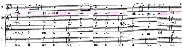 Din punct de vedere dinamic coda este tratată ca o culminaţie a întregii arii, în care predomină nuanța fortissimo.