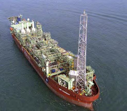 Records Deepest Water FPSO Pioneer BW Offshore operated on behalf of Petrobras Americas Inc.