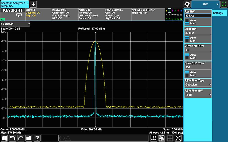 47 Keysight Spectrum Analysis Basics Application Note 150 Beginning in the late 1970s, spectrum analyzer designers took a different approach.