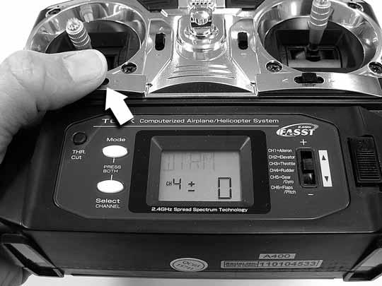 Installing the HM4050 in Your Helicopter Rudder Servo Preparation WARNING: In this step it is best to unplug the motor or move the motor pinion gear away from the main gear or you might risk injury.