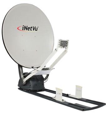 Ka-1202V The inetvu Ka-1202V Drive-Away antenna system is a sleek, simple to operate auto-deploy VSAT terminal which can be mounted on the roof of a vehicle.