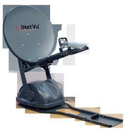 Ka-75V The inetvu Ka-75V Drive-Away Antenna is a 75 cm auto-acquire satellite antenna system which can be mounted on the roof of a vehicle for Broadband Internet Access over any configured satellite.