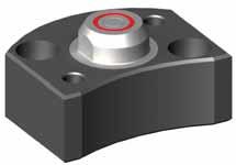 are adjusted to the cover height of the installation clamping modules. The coupling mechanism and nipple must be guided approx. 2-3 mm before contact with the axial sealing surfaces.