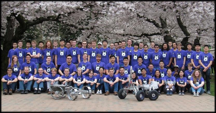 Husky Robotics Team Information Packet Introduction We are a student robotics team at the University of Washington competing in the University Rover Challenge (URC).