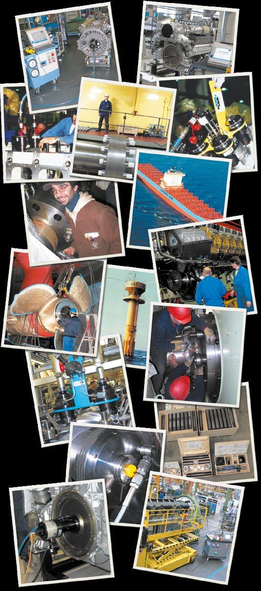 Examples of Applications Ship engine engineering, shipbuilding, Onshore / Offshore