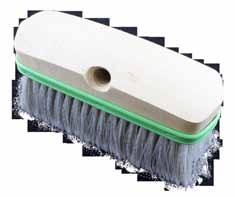 This bi-level brush is handy for many chores, such as cleaning baseboards, kitchen floors, under tables and more!