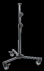 It is fast and easy to position the work light on the SCANGRIP WHEEL STAND, and when mounted the light can be tilted to provide the optimum beam angle. When the job is done it can easily be put aside.