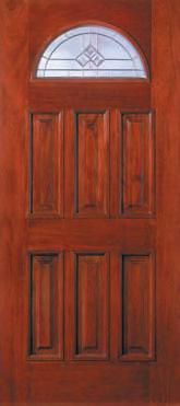 Builders Series Doors can also be specified with Premium Series decorative