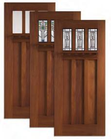 The Royal Mahogany Craftsman Collection offers a simple, clean and classic look and is