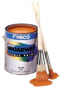 ROSCO OFF BROADWAY PAINTS ROS75366 Golden Yellow ROS75367 Yellow Ochre ROS75353 ROS75363 Brilliant Red ROS75376 Pthalo Blue ROS75373 Deep Red ROS75361 Ultramarine Blue ROS75359 Fire Red ROS75360