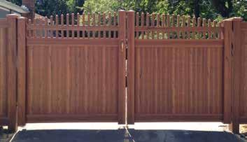 Our patented welded gate profile is square rather than rectangle, which makes it