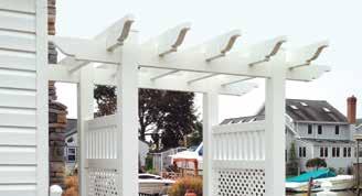 PERGOLAS A Pergola is a great addition to any
