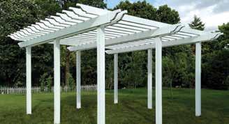 All Fancy Tops and Pergolas are available in