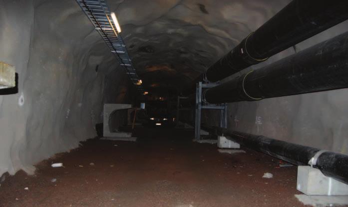 The coverage was enhanced in the service tunnel network under the city of Helsinki, the capital of Finland.