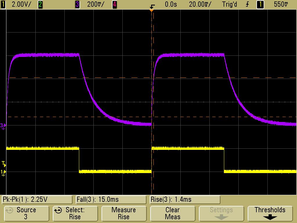 Oscilloscope Oscilloscope Intro Displays graph of voltage over time Well, no - - - -, Sherlock Provides visibility into your system Verify signals are what you expect: Is your motor turning on?