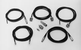 Accessories Piezostacks with casing are supplied with coax-cables. As connectors BNC and EMOSA OS250 are available (other types on request).
