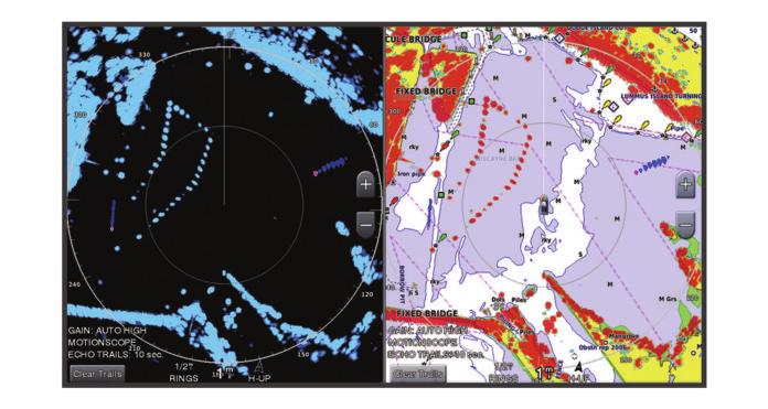 Especially in inclement weather, longer-range radar signals can increase the clutter on the Radar screen and make it more difficult to view information about shorter-range targets.