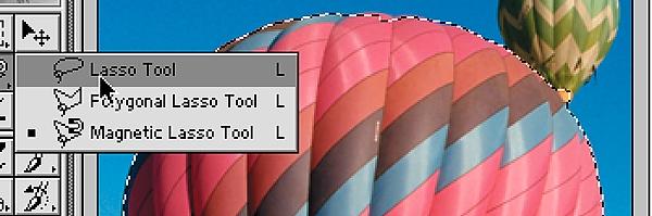 Photoshop 5.5 & 6.0 Tips & Tricks 2. Select With The Magnetic Lasso 4.