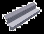 Used as an eave on greenhouses with fiberglass or PCSS roof and sidewalls.