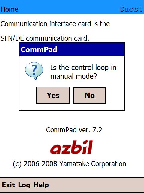 For more information, please refer to the CommPad User's Manual (Common Edition).