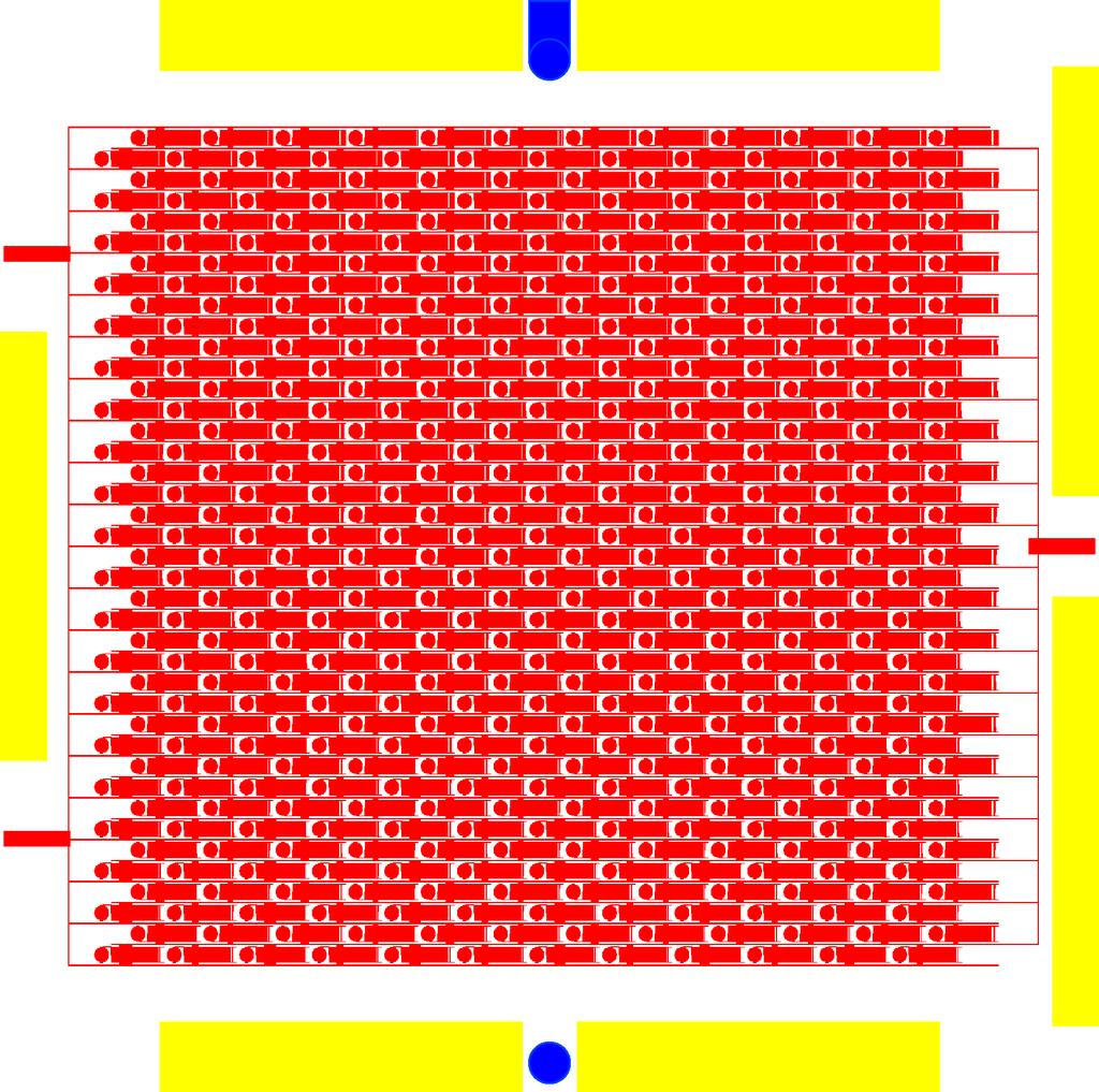 2G array layout 468 pixel