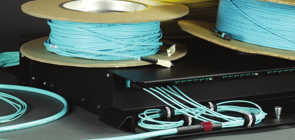 a streamlined approach to network design THE ORTRONICS FIBER TRUNK CABLE SYSTEM BY LEGRAND TRUNK CABLES With current high bit rate transmission, advanced applications truly test the limits of optical