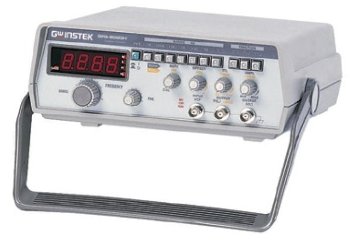 Figure 1-2 : The Digital Multimeter 1.2.3 The Function Generator: A FG provides voltages of different forms. These may include: sinusoidal, triangular, and square.