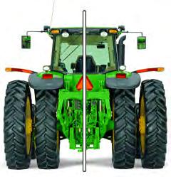 Machine Offsets Row Crop Tractor A or 1) Center of GPS Receiver to Center line of Machine Applications requiring this setting include: Guidance Section Control Mapping & Documentation Reasons for