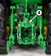 point varies by Connection Type: 1. Rear Pivot Drawbar 2. Rear Rigid 3-point 3.