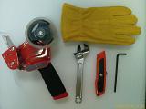 Sheet 8 of 26 01-25-2009 Figure 3-2. Required Tools (Utility knife, Monkey spanner, Hex wrench, Gloves, Packing tape) 4.